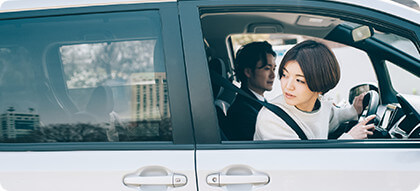 運転が上達した女性